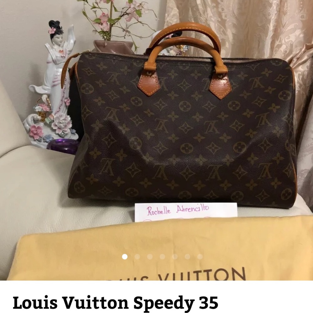 Authentic Louis Vuitton Speedy 35